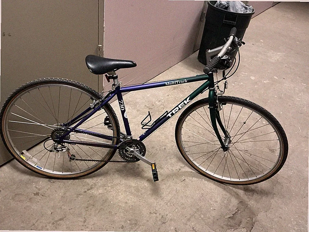 Trek 730 MultiTrack hybrid cr-mo OX Comp frame,700c ,21 sp,Trigger Shifting